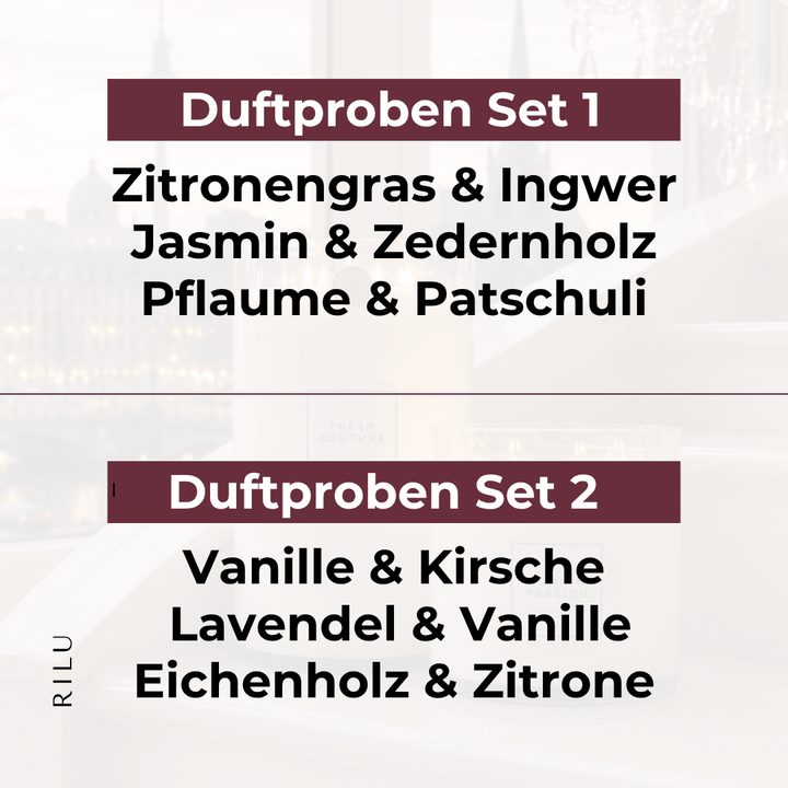 RILU Duftproben Set