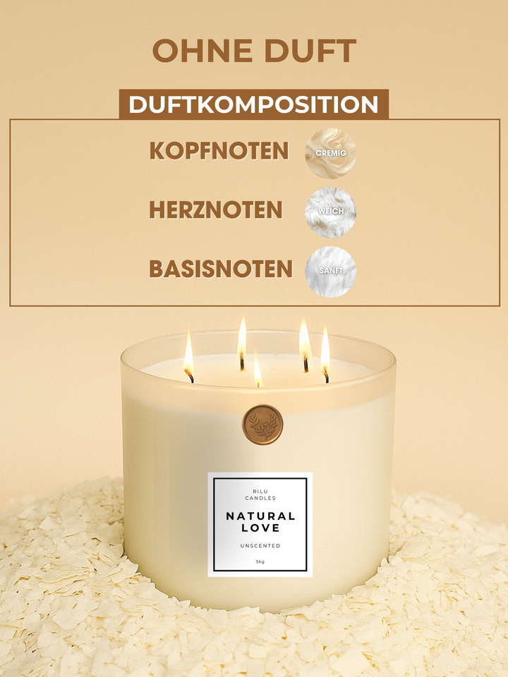 5kg Baby Riesenkerze