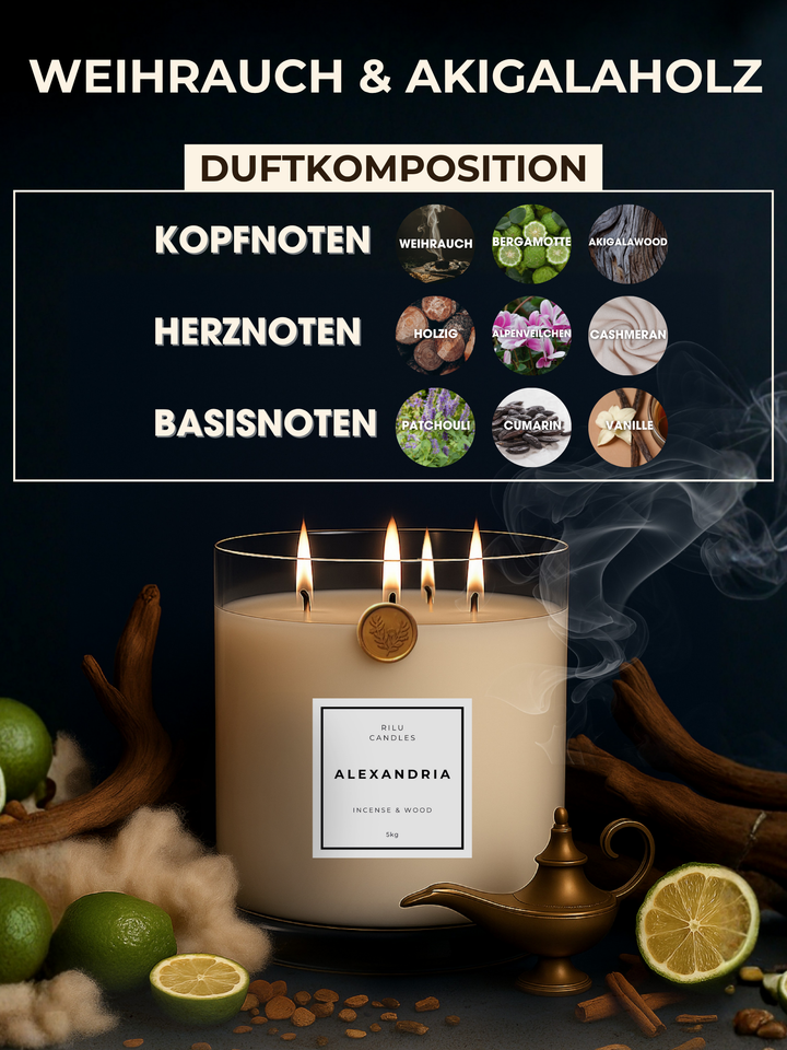 5kg Baby Riesenkerze